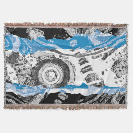 Wave Mechanism – Custom Throw Blanket (50" x 60") Filt