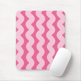 Wave No. 4 - Mouse Pad (Hot Pink) Musmatta
