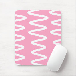 Wave No. 6 - Mouse Pad (Flamingo Pink) Musmatta