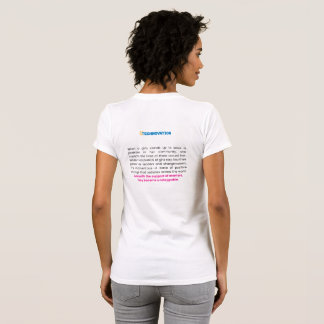 Wave of Change World Map Tee