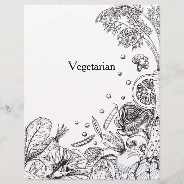 Wave of Veggies Black - Recept Category (Framsida)