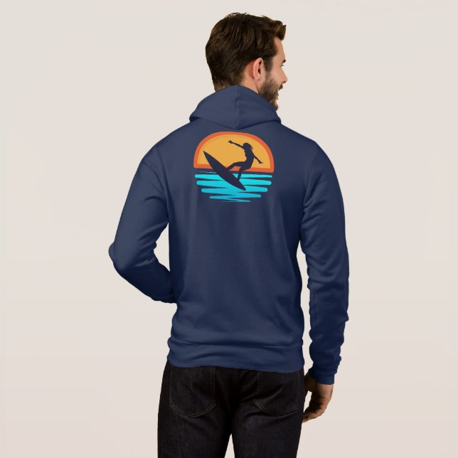 Wave Rider: Surfing Äventyr Awaits T Shirt (Hel baksida)