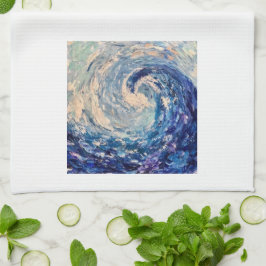 Wave Tea Towel Kökshandduk