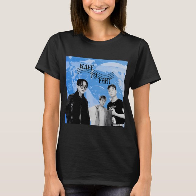 Wave to Earth Band T Shirt (Framsida)