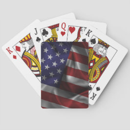 Wave USA flagga Casinokort