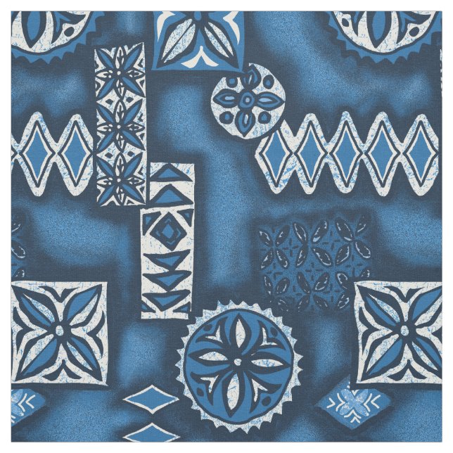 Wave Warrior Hawaiian Tapa Tyg (Provkarta)