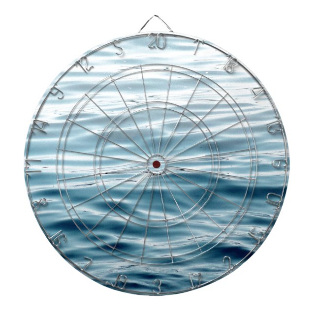 Waved Blue vatten Darttavla (Framsidan)