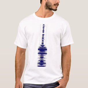 waveformviolin t shirt