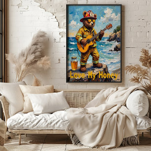 Wavefront Ballad: Havets björn Poster