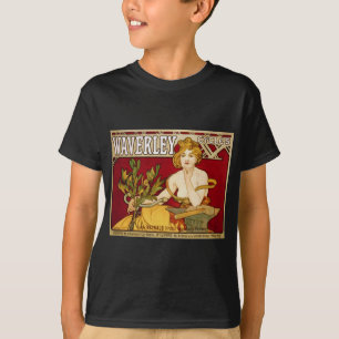 Waverley Cycles - Art Nouveau - Alphonse Mucha T Shirt