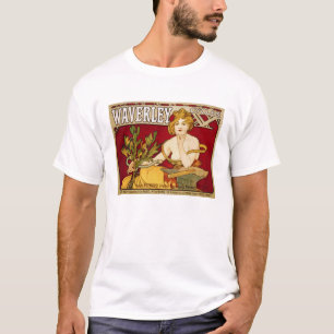 Waverley cyklar - art nouveau - Alphonse Mucha T-shirt