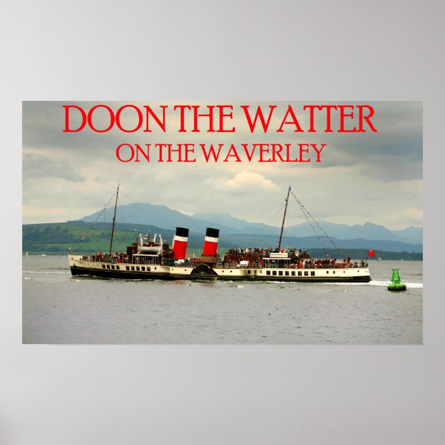 Waverley på clyde poster (Framsidan)