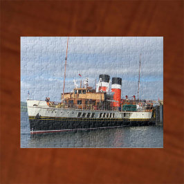 Waverley Paddle Steamer, Rothesay, Skottland Pussel
