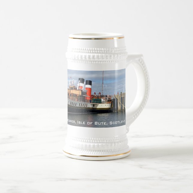 Waverley Paddle Steamer, Rothesay, Skottland Sejdel (Framsida höger)