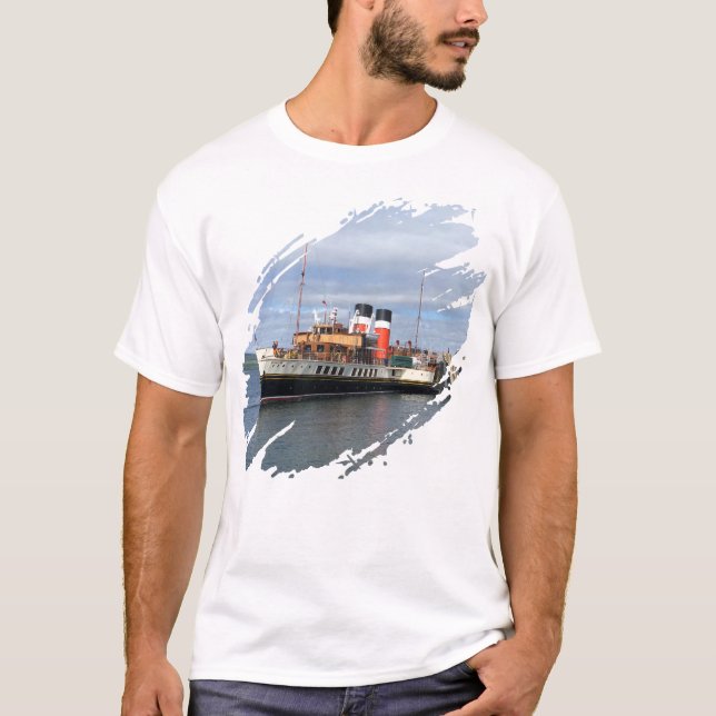Waverley Paddle Steamer T Shirt (Framsida)