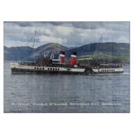 Waverley Paddle Steamer utanför Skottland