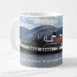 Waverley Paddle Steamer utanför Skottland Kaffemugg