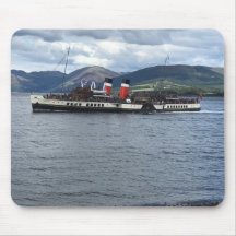 Waverley Paddle Steamer utanför Skottland