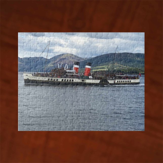 Waverley Paddle Steamer utanför Skottland Pussel (Skapare uppladdad)