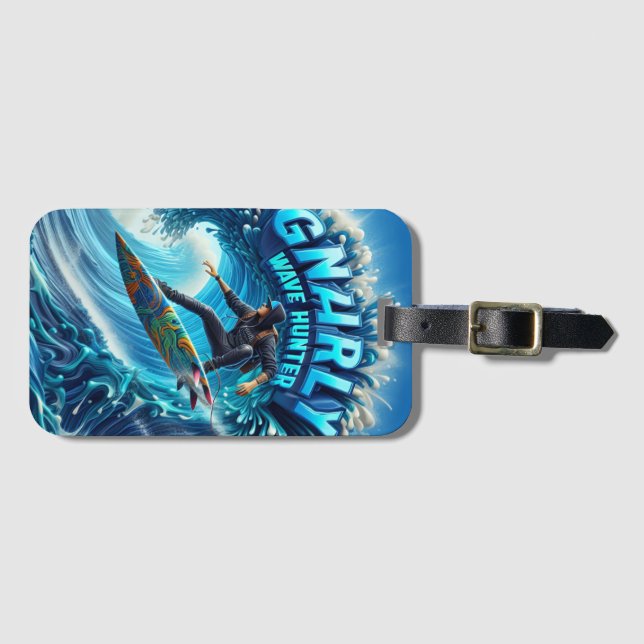 Waves & Wanderlust Collection Bagagebricka (Framsida horisontal)