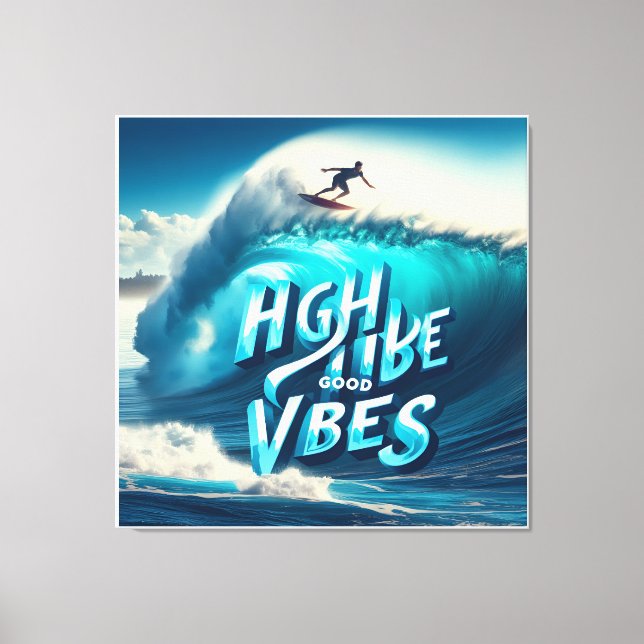 Waves & Wanderlust Collection Canvastryck (Framsida)