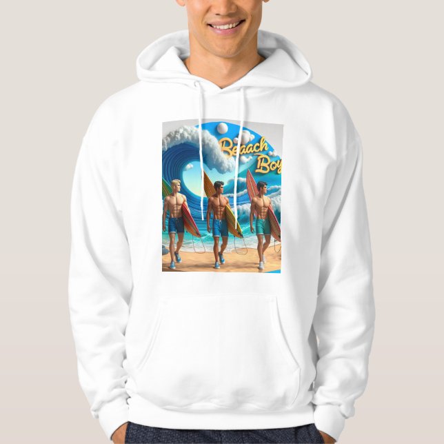Waves & Wanderlust Collection Hoodie (Framsida)