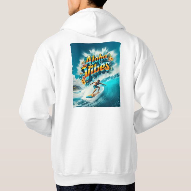 Waves & Wanderlust Collection Hoodie (Baksida)