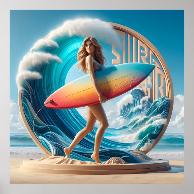 Waves & Wanderlust Collection Poster (Framsidan)