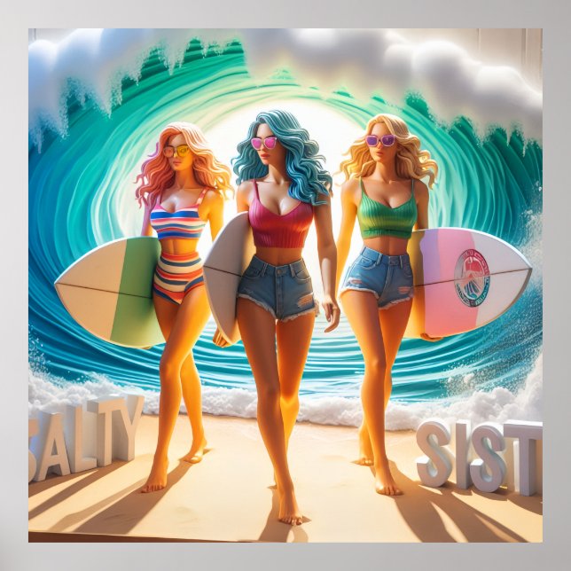 Waves & Wanderlust Collection Poster (Framsidan)