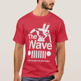 WaveSecretCodeforOffRoadSUVDistresserad T Shirt