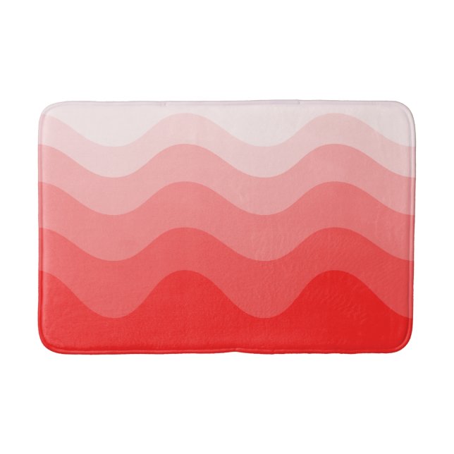 Wavey Rand Modern Bath Mat Badrumsmatta (Framsidan)