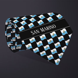 Wavy San Marino Flag Pattern  Slips
