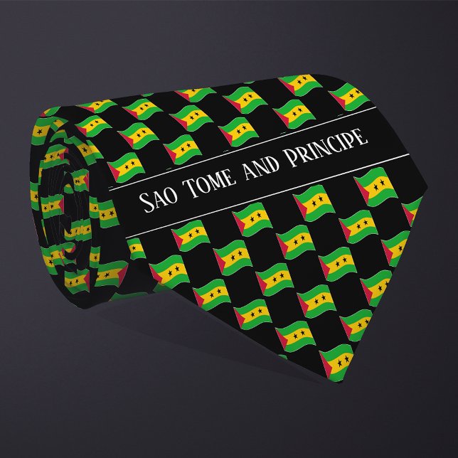 Wavy Sao Tome and Principe Flag Pattern  Slips (Skapare uppladdad)