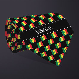 Wavy Senegal Flag Pattern  Slips