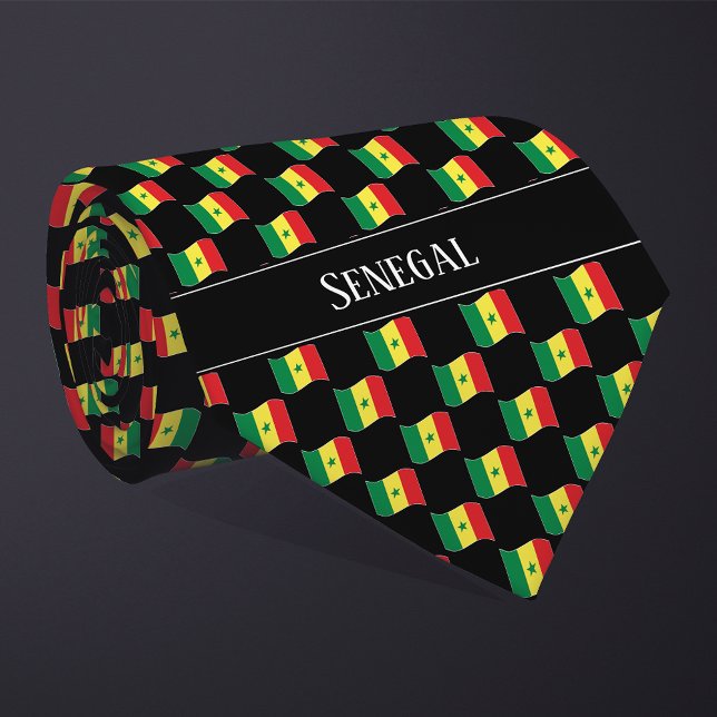 Wavy Senegal Flag Pattern  Slips (Skapare uppladdad)