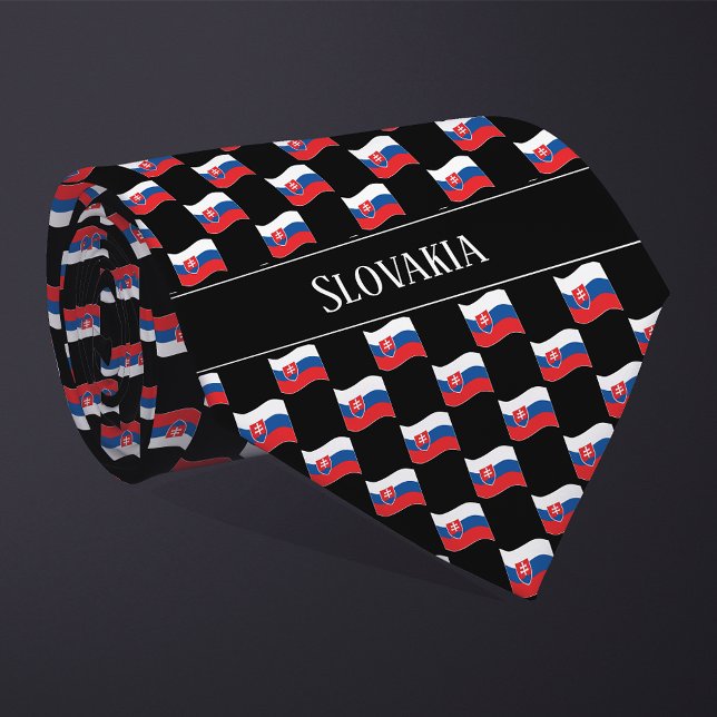 Wavy Slovakia Flag Pattern  Slips (Skapare uppladdad)