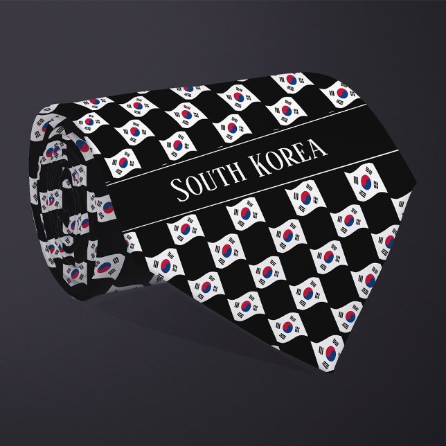 Wavy South Korea Flag Pattern  Slips (Skapare uppladdad)