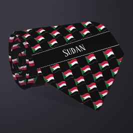 Wavy Sudan Flag Pattern Slips