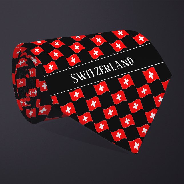 Wavy Switzerland Flag Pattern  Slips (Skapare uppladdad)