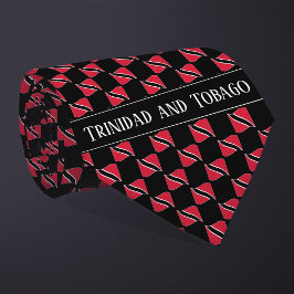 Wavy Trinidad and Tobago Flag Pattern Slips
