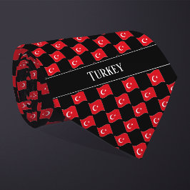 Wavy Turkey Flag Pattern Slips