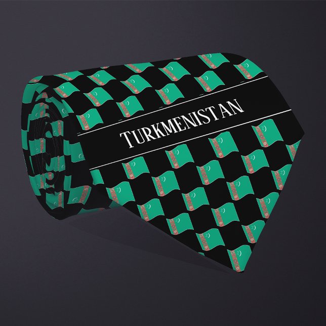 Wavy Turkmenistan Flag Pattern  Slips (Skapare uppladdad)