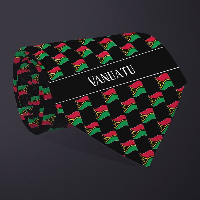 Wavy Vanuatu Flag Pattern  Slips (Skapare uppladdad)