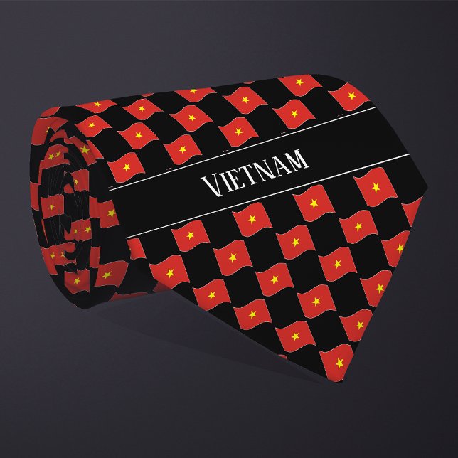Wavy Vietnam Flag Pattern  Slips (Skapare uppladdad)