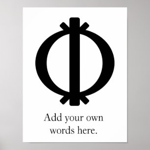 Wawa Aba   symbol av Toughness och Resilience Poster