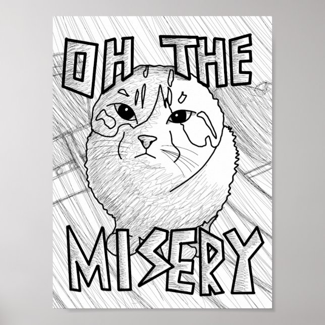 Wawa Cat Poster (Framsidan)