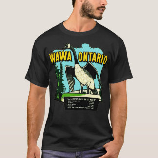 Wawa Ontario Largest Goose Vintage resor T Shirt