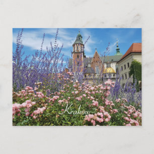 Wawel Castle, Europa, Polen, Krakow Vykort