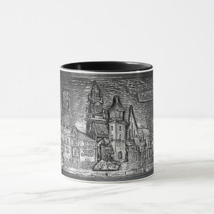 WAWEL CASTLE KRAKOW POLAND PEWTER MUGG
