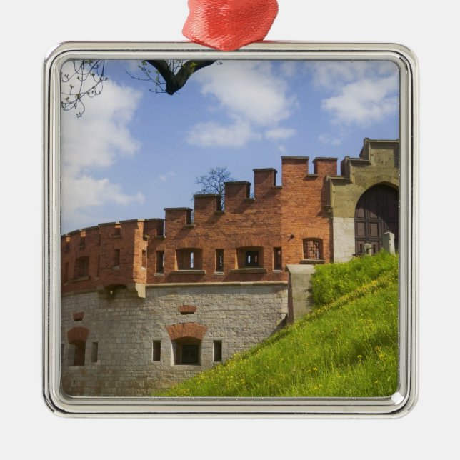 Wawel slott, Krakow, Polen Julgransprydnad Metall (Framsidan)